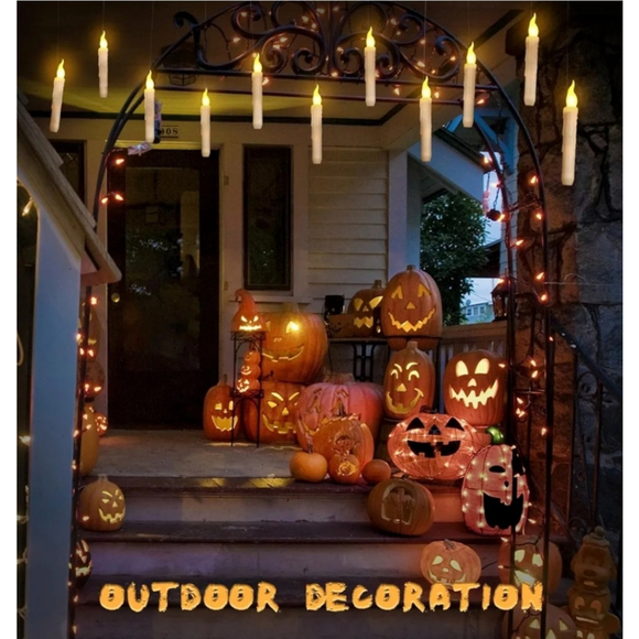 Floating Candles with Wand Remote, Magic Floating Halloween Candles - Picture 3 of 11